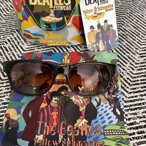 The Beatles Black and Brown Sunglasses